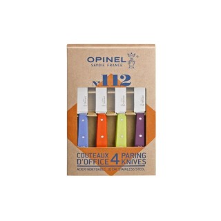 Coffret de 4 couteaux N°112 couleurs acidulées Opinel